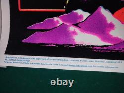 #1868 Scarface- Black Light Poster 23x 35 Flocked