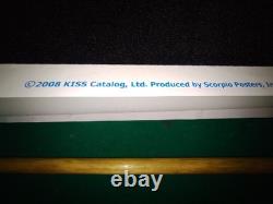 #1875 KISS /YELLOWithWORLD DOMINATION BLACK LIGHT POSTER- 24X36