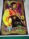 #1902 Jimi Hendrix Blacklight Poster 24x36 Flocked
