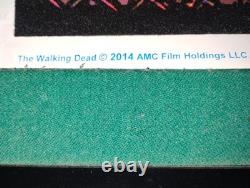 #1960 Walking Dead Daryl (flocked) Black Light Poster