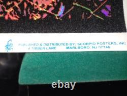 #1960 Walking Dead Daryl (flocked) Black Light Poster