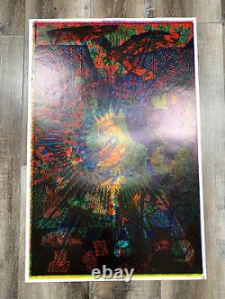 1967 Joseph McHuge Overprint Poster Grateful Dead B Side Double 23x35 Rare