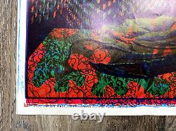 1967 Joseph McHuge Overprint Poster Grateful Dead B Side Double 23x35 Rare