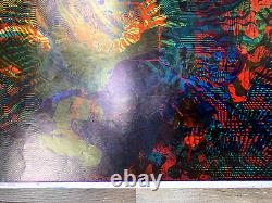 1967 Joseph McHuge Overprint Poster Grateful Dead B Side Double 23x35 Rare