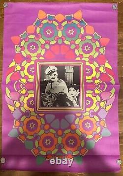 1967 Peter Max Ben Turpin Cameo #3 Poster Rare