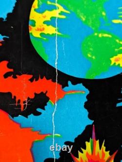 1968 Dream Merchants Blacklight Poster Obliviation by Nadziejko Fluorescent