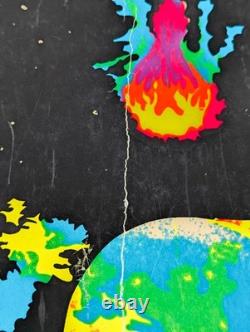 1968 Dream Merchants Blacklight Poster Obliviation by Nadziejko Fluorescent