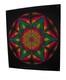 1968 Star Mandala Psychedelic Kaleidoscope Nancy Parker Blacklight Poster