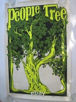 1968' The People Tree' Blacklight Poster J Conley Artko Studios, Original