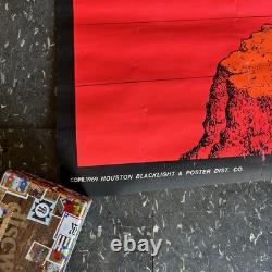 1969 BLACKLIGHT WARRIOR I POSTER HB11 22x34 RR-G65 VP / B4B