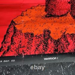 1969 BLACKLIGHT WARRIOR I POSTER HB11 22x34 RR-G65 VP / B4B