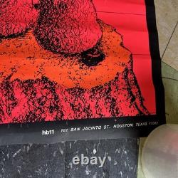 1969 BLACKLIGHT WARRIOR I POSTER HB11 22x34 RR-G65 VP / B4B