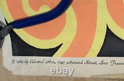 1969 CELESTIAL ART ROBERT LEWIS YES PSYCHEDELIC YELLOW SUBMARINE Beatles Sampl