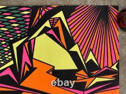1969 Euphoric Phase Vintage Original Black light Poster Ivan Paslavsky Third Eye