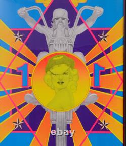 1969 Vintage Poster Hells Angels Blacklight Poster Motorcycle By Poster Prints