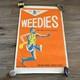 1969 Weedies Blacklight Poster Litho Dennis Dent Wespac Breakfast 23 35 Bl11