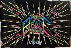 1969peace Signblacklightpro-arts43x28.5postercounterculture Psychedelic