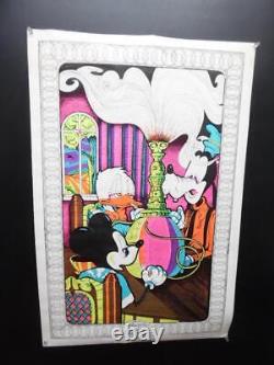 1970 Ain't Gonna Work On Dizzy's Farm No More Petagno Blacklight Poster ORIGINAL