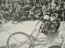 1970 FTW Bandidos Harley MC Houston Blacklight Poster Co Biker Poster 1% RARE