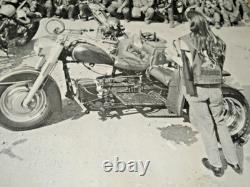 1970 FTW Bandidos Harley MC Houston Blacklight Poster Co Biker Poster 1% RARE