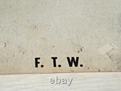 1970 FTW Bandidos Harley MC Houston Blacklight Poster Co Biker Poster 1% RARE