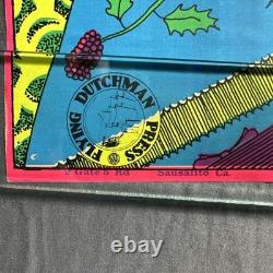 1970 KARUM Flying Dutchman Press Vintage Blacklight Poster 26x20 RARE FIND