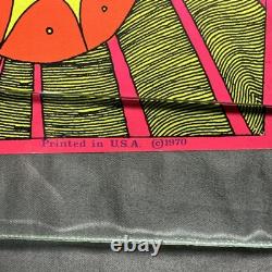 1970 KARUM Flying Dutchman Press Vintage Blacklight Poster 26x20 RARE FIND