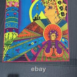 1970 KARUM Flying Dutchman Press Vintage Blacklight Poster 26x20 RARE FIND