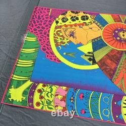 1970 KARUM Flying Dutchman Press Vintage Blacklight Poster 26x20 RARE FIND