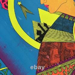 1970 KARUM Flying Dutchman Press Vintage Blacklight Poster 26x20 RARE FIND