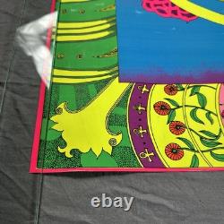 1970 KARUM Flying Dutchman Press Vintage Blacklight Poster 26x20 RARE FIND