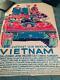 1970 Vintage Support Our Boys In Vietnam Black Light Poster 24x 35 (rare!)