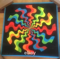 1970's The Wheel Black Light Poster By Sirkia