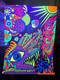 1970's Vagabond Psychedelic Black Light Poster- Great Condition