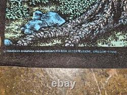 1970's Very Rare Tree House Blacklight poster, Wester Grapgics, Vintage-Original