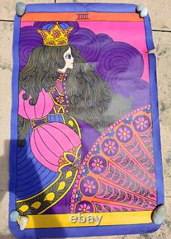 1970s Robin Craig Houston III FIANCE 20x32 Black Light Poster, Woman in Love