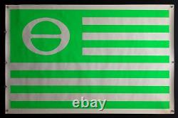 1971 American Ecology Flag Blacklight Poster Artko Studios Vintage Original NOS