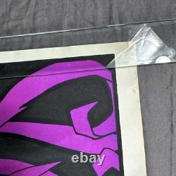 1971 BLACK MAGIC WOMAN Vintage Blacklight Poster Star City 34.75x23 Psychedelic