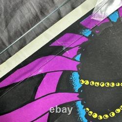1971 BLACK MAGIC WOMAN Vintage Blacklight Poster Star City 34.75x23 Psychedelic