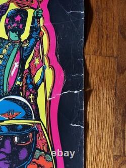 1971 Jesus Christ Superstar Blacklight Poster Artco Studios RARE Psychedelic