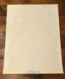 1971 MARVEL SUPER HEROES ARE HERE MARVEL THIRD EYE Black Light Poster
