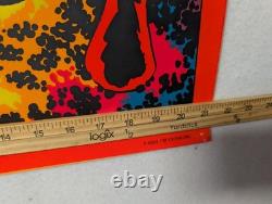 1971 Marvel Silver Surfer Third Eye Black Light Poster I'm Changing