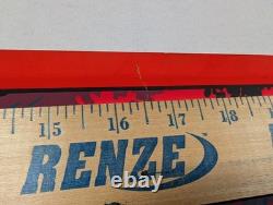 1971 Marvel Silver Surfer Third Eye Black Light Poster I'm Changing