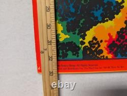 1971 Marvel Silver Surfer Third Eye Black Light Poster I'm Changing