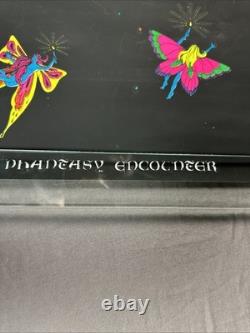 1971 PHANTASY ENCOUNTER Vintage BLACK LIGHT POSTER RICHARD FRICKMAN DRAGON FAIRY