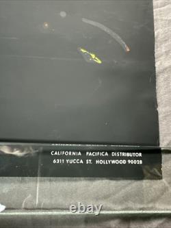 1971 PHANTASY ENCOUNTER Vintage BLACK LIGHT POSTER RICHARD FRICKMAN DRAGON FAIRY