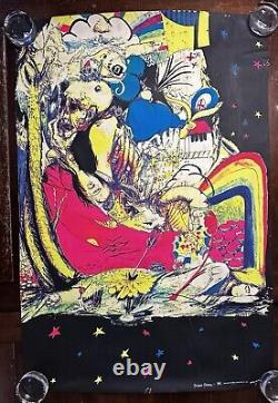 1971 Poster Prints Artist Petey New Hope Street Black light Poster