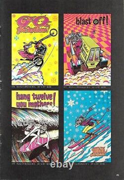 1972 Illustrated Synergisms 80-page POSTER Catalog Hippies, Blacklight groovy