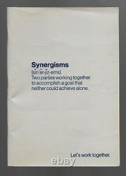 1972 Illustrated Synergisms 80-page POSTER Catalog Hippies, Blacklight groovy