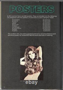 1972 Illustrated Synergisms 80-page POSTER Catalog Hippies, Blacklight groovy